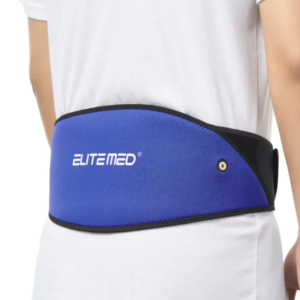 lower back heating pad blue