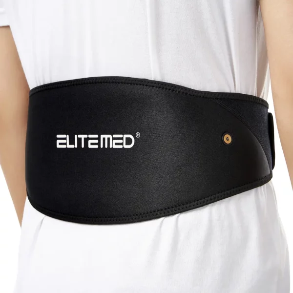 lower back heating pad black